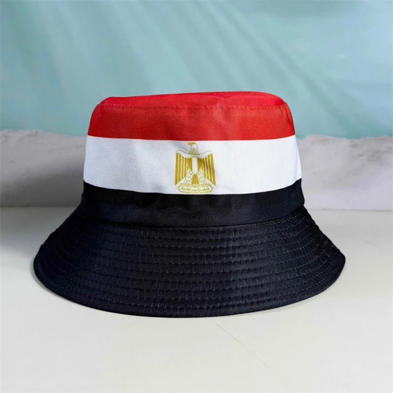 Gorra Pescador Banderas de Países - Multi-diseño Reversible