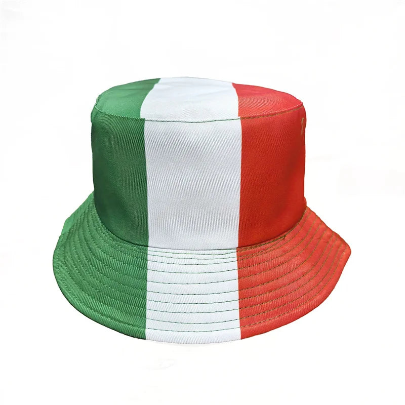 Gorra Pescador Banderas de Países - Multi-diseño Reversible