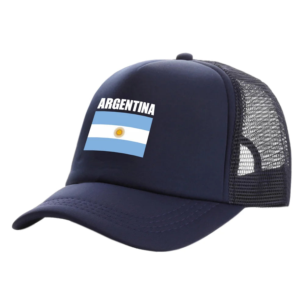Gorra Trucker Argentina - Malla Fresca de Verano