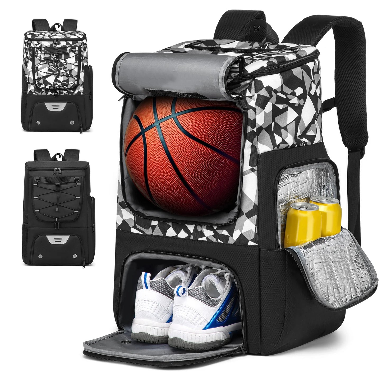Mochila Deportiva con Compartimento de Calzado - Fútbol y Básquetbol