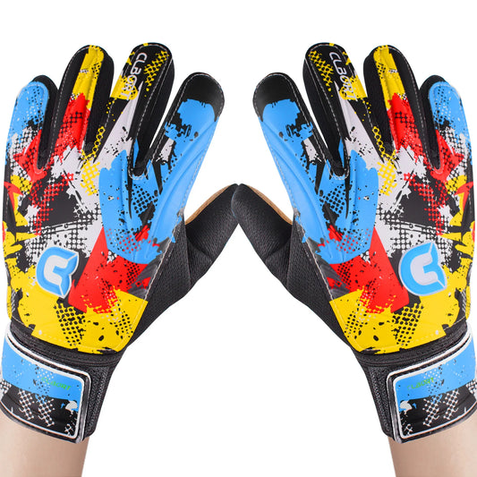 Guantes de Portero Estilo Graffiti - Agarre Fuerte Antideslizante