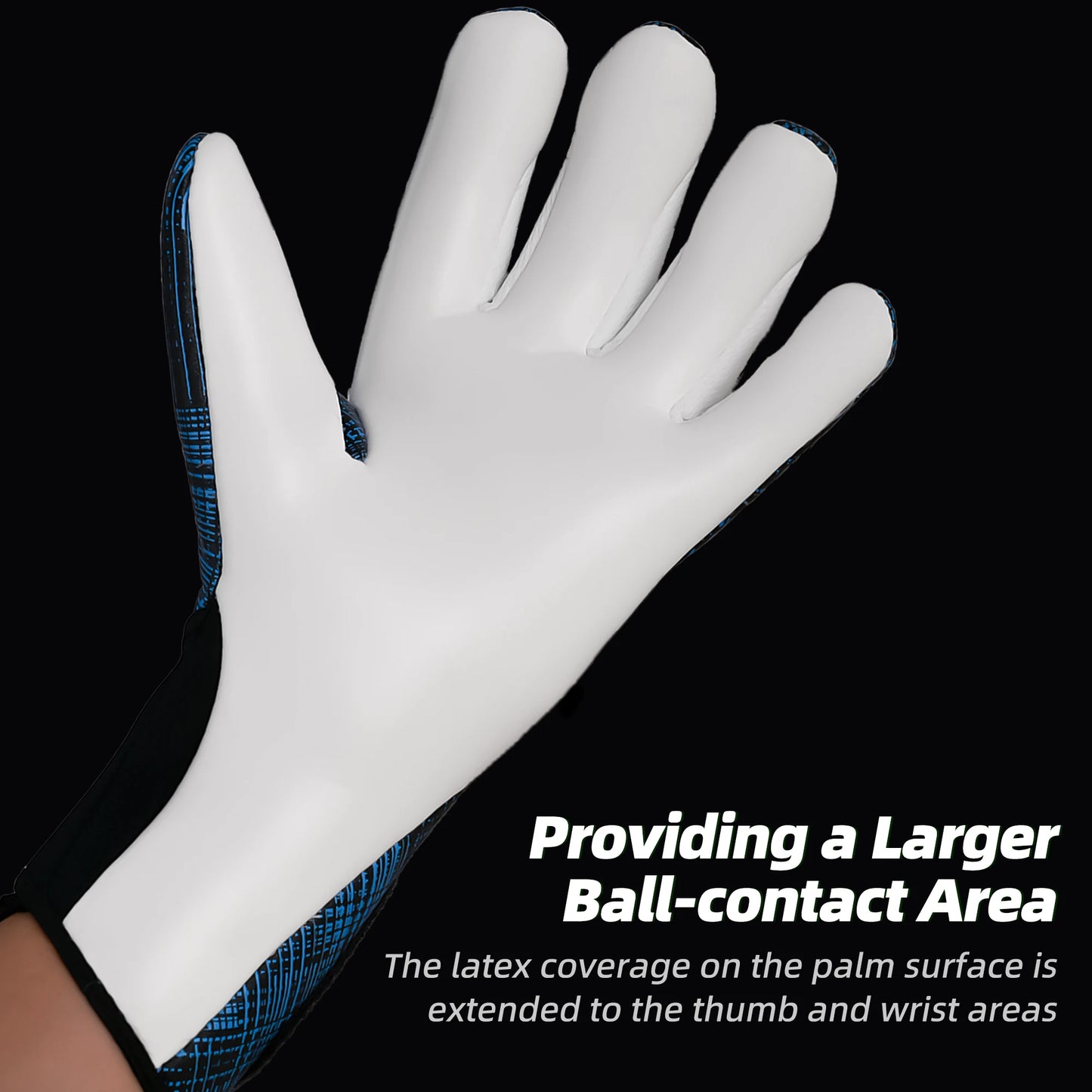 Guantes de Portero Transpirables - Látex Pegajoso 4+3mm