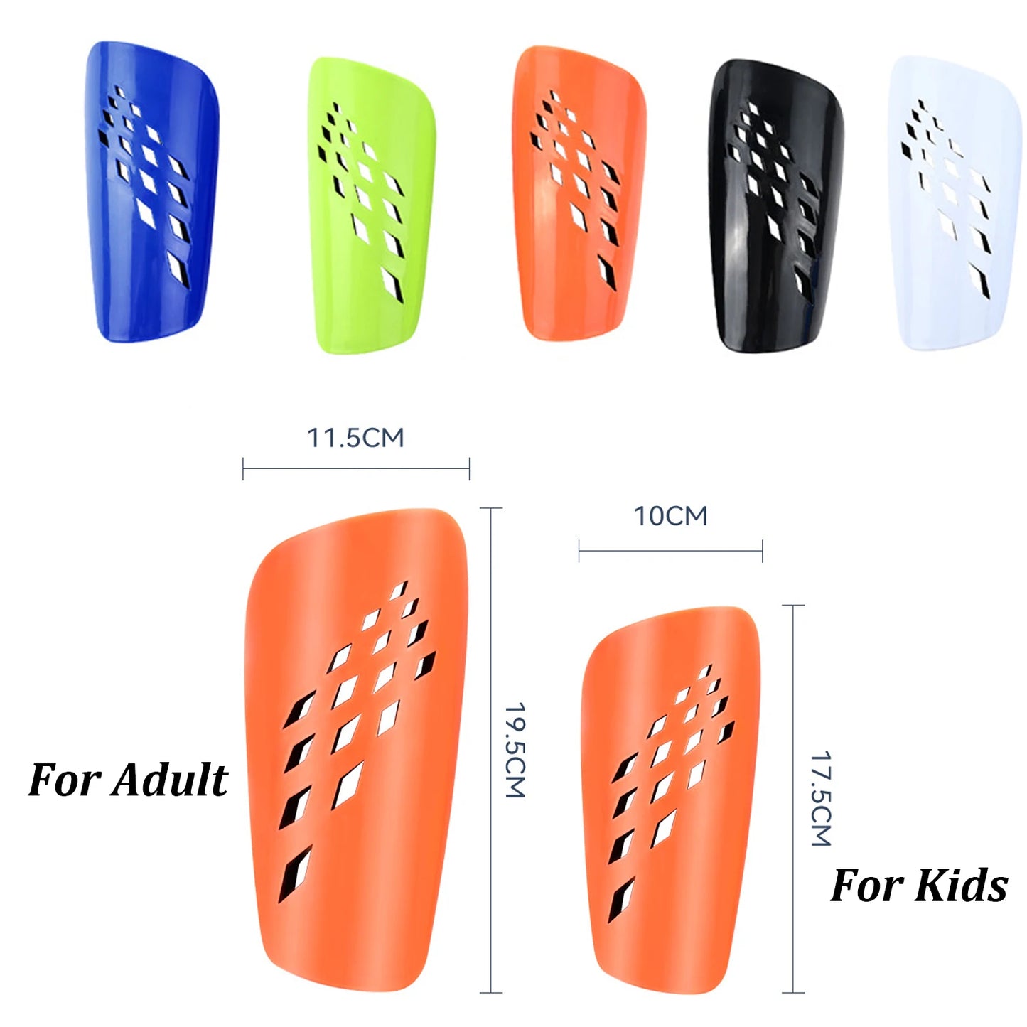 Set de Canilleras con Medias de Sujeción - Niños y Adultos