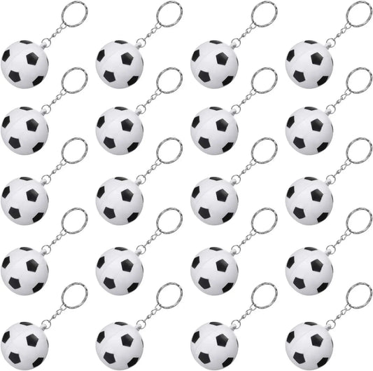 Set de Mini Llaveros de Fútbol - 12-24 Piezas