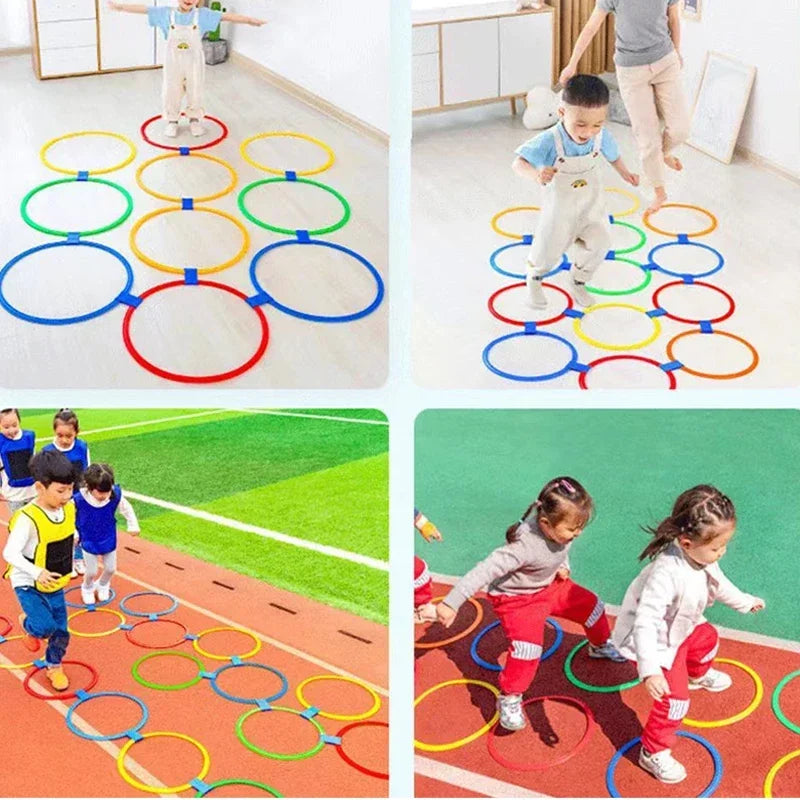 Set de Aros de Entrenamiento - 10 Aros con Conectores