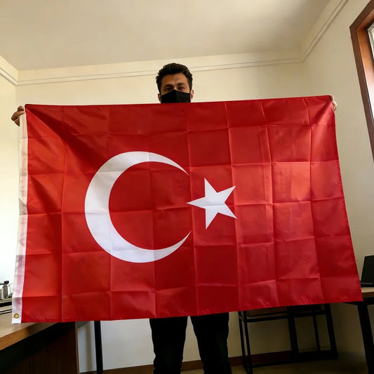 Bandera de Turquía - Luna Creciente y Estrella
