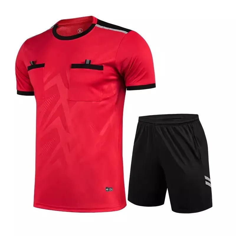Uniforme de Árbitro con Bolsillos - Manga Corta