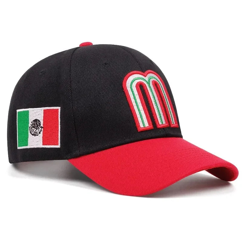 Gorra Bandera México - Hip Hop, 3 Colores
