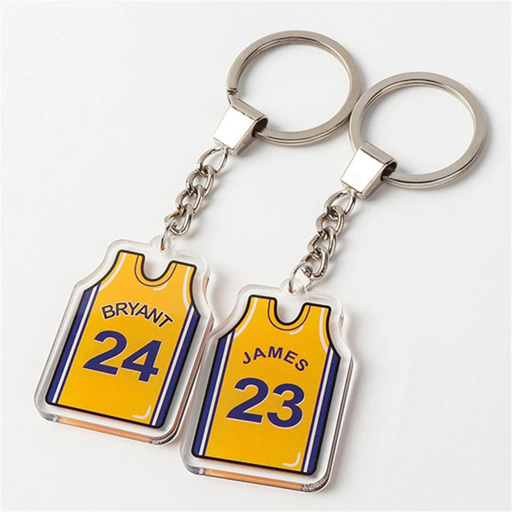 Llavero de Básquetbol - Diseño Jersey, Regalo de Graduación