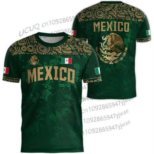 Camiseta México Bandera 2026 - Hombres y Mujeres