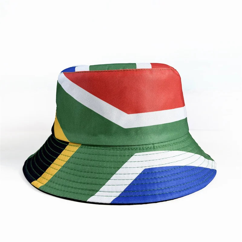 Gorra Pescador Banderas de Países - Multi-diseño Reversible