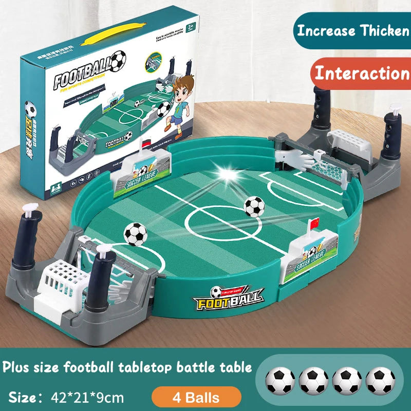 Mini Cancha de Fútbol de Mesa - Modelo 3, Juego Familiar