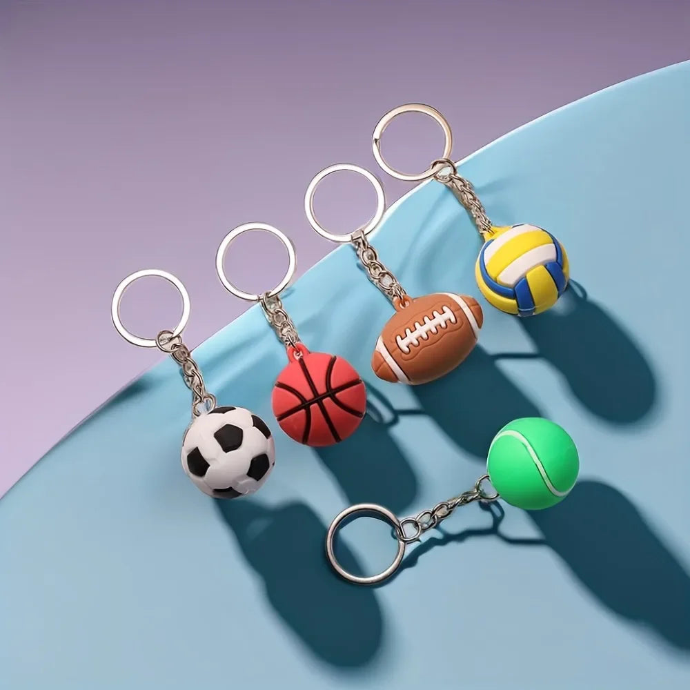 Set de Llaveros Deportivos - Balones Multi-Deporte