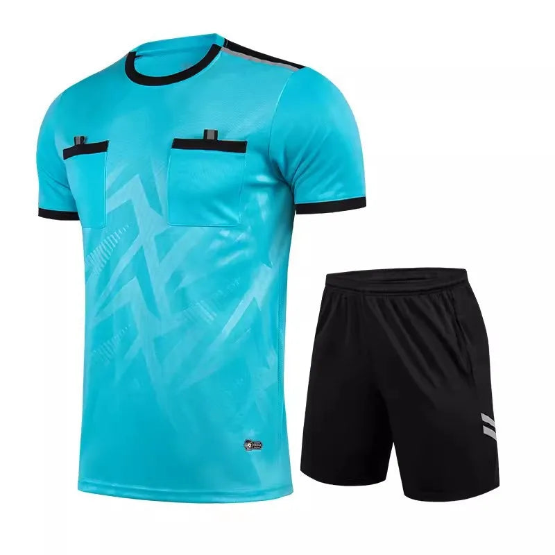 Uniforme de Árbitro con Bolsillos - Manga Corta
