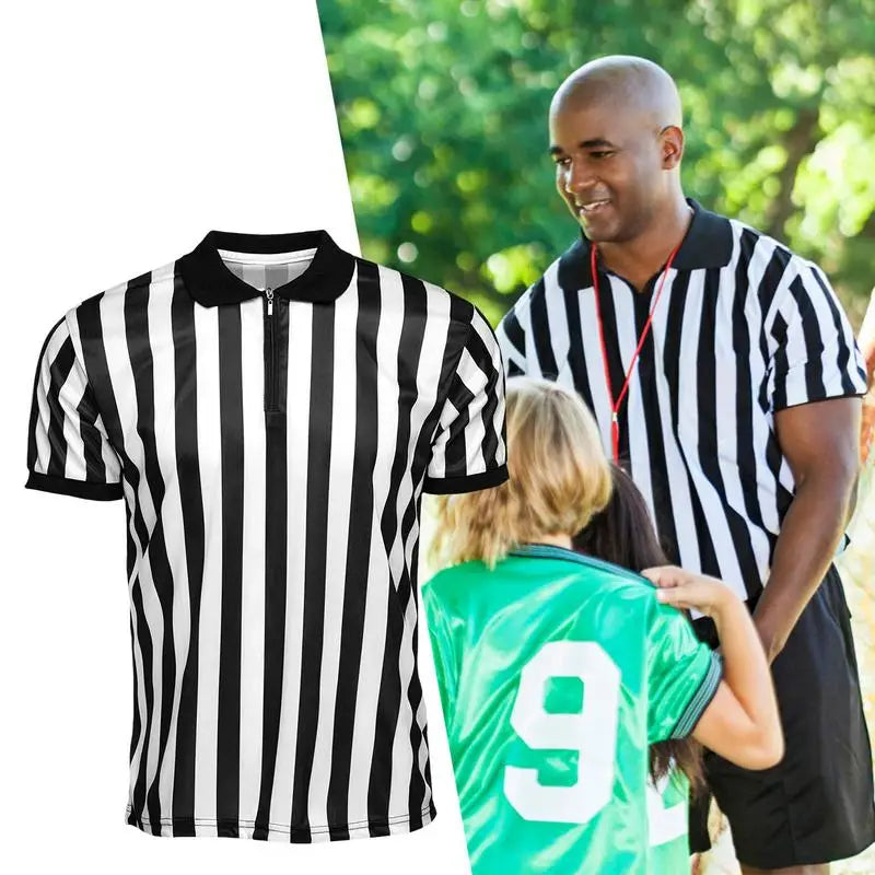 Camiseta de Árbitro a Rayas - Estilo Profesional