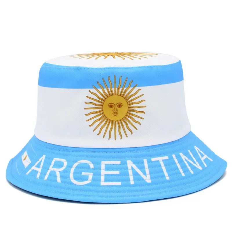 Gorra Pescador Argentina Reversible - Doble Cara