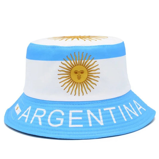 Gorra Pescador Argentina Reversible - Doble Cara