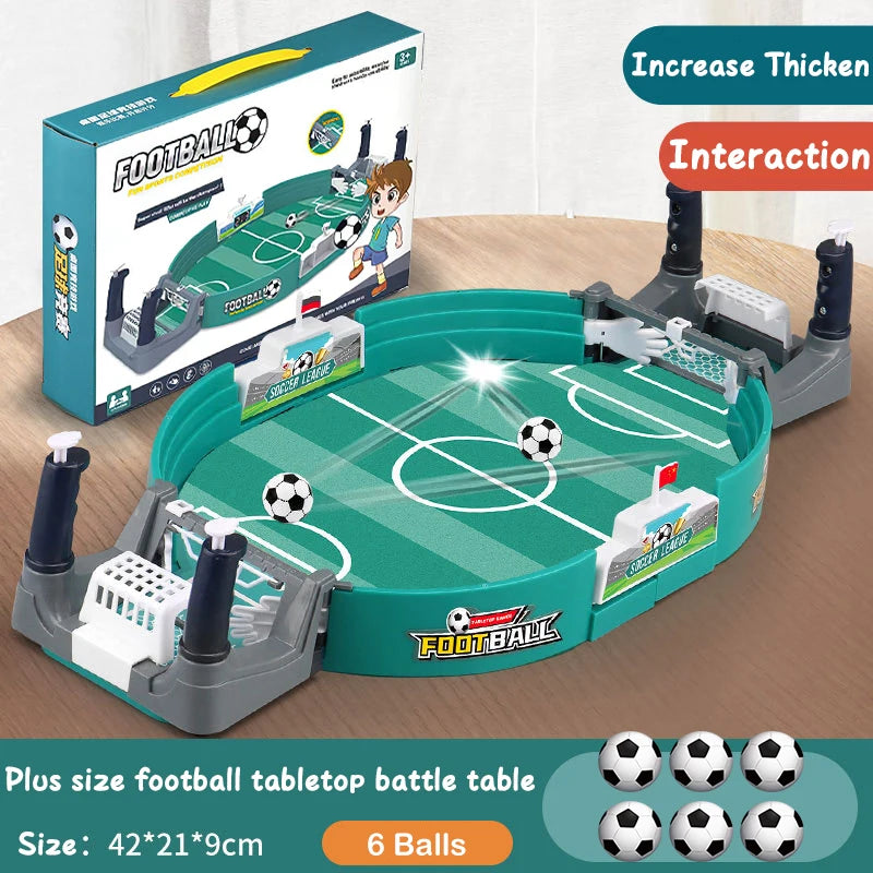 Mini Cancha de Fútbol de Mesa - Modelo 3, Juego Familiar