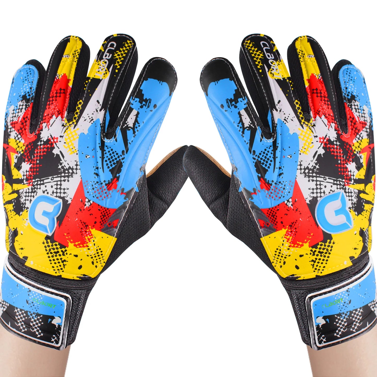 Guantes de Portero Estilo Graffiti - Agarre Fuerte Antideslizante